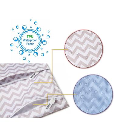 MIXIDON Waterproof Wet Bag for Swimsuits and Baby Items - Pattern 2 - Buy Online on GoSupps.com