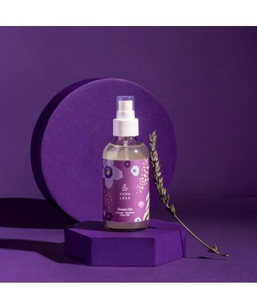 LUMA & LEAF Dream On Mist - Lavender & Blueberry Sleep Mist for Night Skin Restoration | Natural Ingredients | Relaxation & Facial Renewal - 4 FL Oz - Buy Online on GoSupps.com