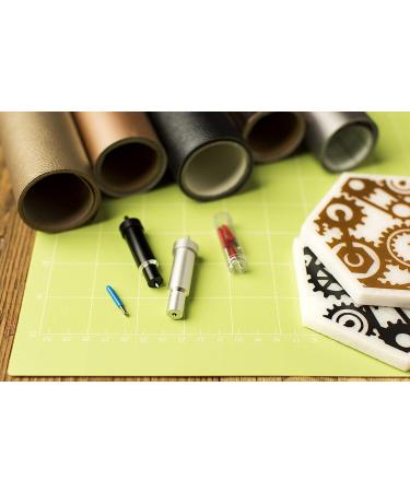 3-Pack Cricut StandardGrip Machine Mats 12 x 24 - Reusable Cutting Mats for Crafts - Compatible with Cricut Explore & Maker - Ideal for Cardstock, Vinyl, and More - Protective Film Included (Green) - Buy Online on GoSupps.com