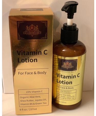 BNORTHSTAR Vitamin C Lotion - Brightening & Hydrating Skincare | International Shipping Available - Buy Online on GoSupps.com