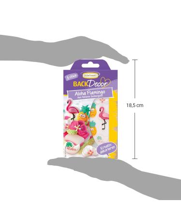 Shop G nthart BackDecor Set: 8 Sugar Figures - Aloha Pineapple & Flamingo - 1 Pack (16g) for International Shipping - Buy Online on GoSupps.com