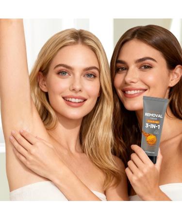 Women's Hair Removal Cream 100g Nourishing Hair Removal Cream with Moisturizing | Soothing formula for legs arms underarms ideal for a mother wife girlfriend or other woman - Buy Online on GoSupps.com