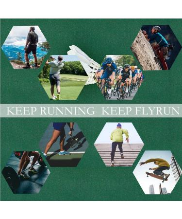 FLYRUN Men's Athletic Ankle Socks 6 Pack - Comfort Cushion, Moisture-Wicking Work Socks - Buy Online on GoSupps.com
