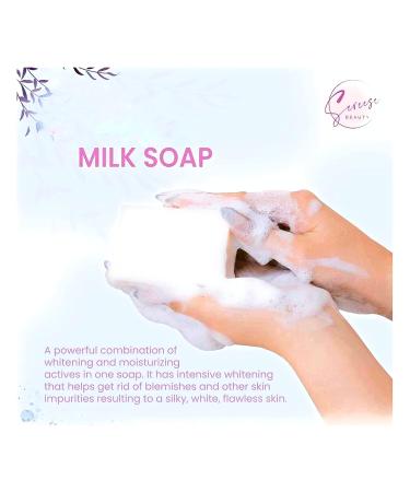 Sereese Beauty Milk Soap - Anti-Aging & Moisturizing for Face & Body | 100g - Buy Online on GoSupps.com