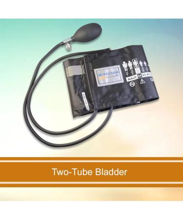 McKesson LUMEON Blood Pressure Cuff and Bulb Black Adult Medium 23-40 cm - 1 Count - Buy Online on GoSupps.com