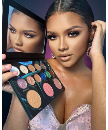 MUBA COSMETICS Andr s Felipe All-in-One Makeup Palette - 12-Color Eyeshadow Set Highlighter Blush & Contour for Flawless Beauty - International Shipping - Buy Online on GoSupps.com