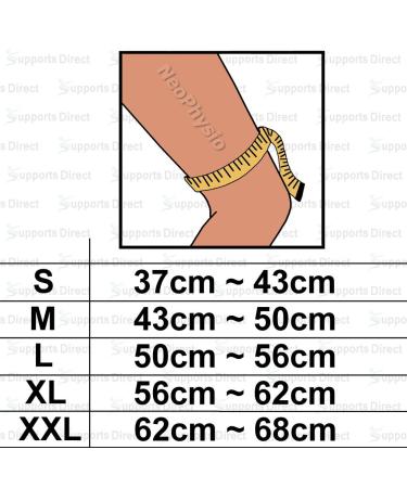 NeoPhysio Medical Grade XXL Beige Thigh Support Sleeve - 62-68cm Compression - Buy Online on GoSupps.com