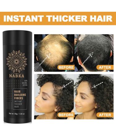 Natural Hair Building Fibers - 100% Natural Conceals Hair Loss in 15 Sec Dark Brown 1.94 Oz - International Shipping Available - Buy Online on GoSupps.com