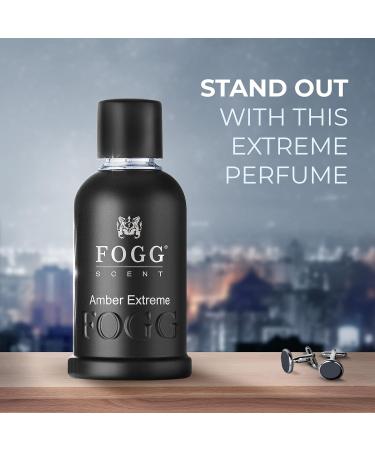 FOGG Men Spray Scent Amber Extreme Perfume Long-Lasting Fresh & Powerful Amber Wood Fragrance Spray Eau De Parfum 100 Ml - Buy Online on GoSupps.com