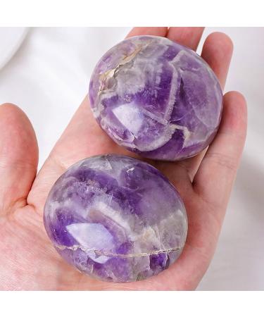 Natural Gemstones - Polished Rocks Meditation Worry Stone Large Palm Stone Crystals Natural Gemstones Polished Energy Crystal Stone for Stress Relief Meditation - Buy Online on GoSupps.com