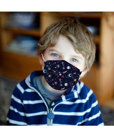 Genetic 10-Pack Kids 3D Fish Shape Cloth Masks - Breathable & Disposable Mouth Protection for Outdoor Use - Buy Online on GoSupps.com