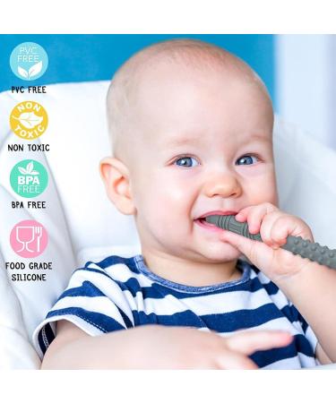 Buy WTPIN Silicone Chew Necklace for Kids - 4 Pack Sensory Bei ring for Ages 1-12 | Safe Baby Chew Jewelry - Buy Online on GoSupps.com