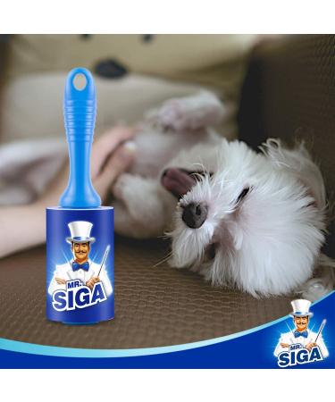MR.SIGA Extra Sticky Lint Roller 5-Pack - Pet Hair Remover, 450 Sheets - Buy Online on GoSupps.com