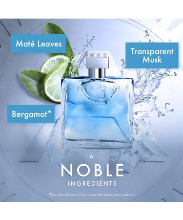 Azzaro Chrome Eau de Toilette 1.6 Fl Oz - Men's Citrus Aquatic & Woody Cologne - Buy Online on GoSupps.com