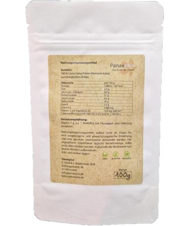  Panaxplus Die Kraft der Natur Cam Cam Powder (500 g) - Buy Online on GoSupps.com