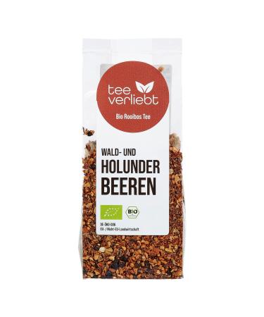 FRUTEG For t de th des rooibos bio et des lastiques 100 g | LOSER RED BUSH Tea - Free Cafeine | Berres fruit es & Roibusch pic | De l'agriculture biologique certifi e | 100g