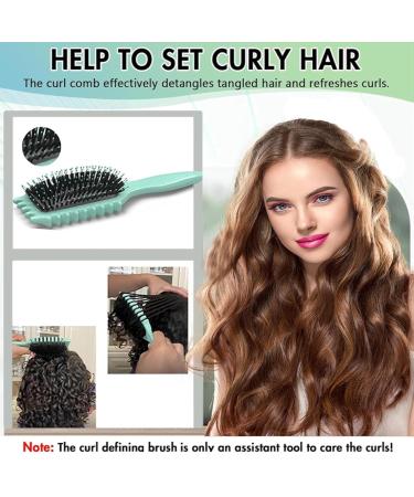 BOONCE CURL Brush - Bounce Curl Define Styling Brush for Women | Perfect for Curly Hair Definition & Styling - Buy Online on GoSupps.com