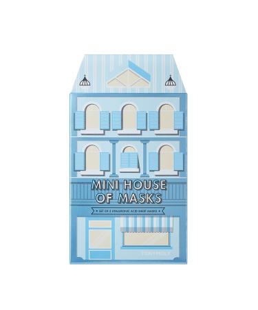 TONYMOLY Mini House Of Masks Hyaluronic Acid 5 Count (Pack of 1)