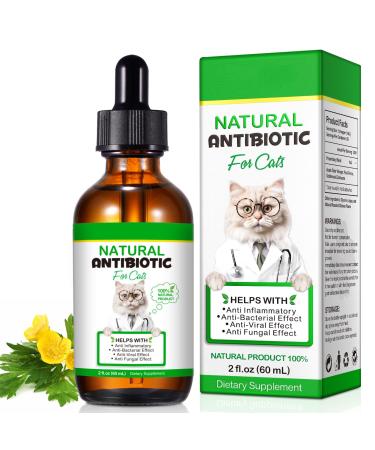 Cat Antibiotics for Infections 60ml Antibiotics for Cats Cat Antibiotics Vitamins for Cats Cat Supplements Antibiotic Ointemnt Cat Vitamin Paste Support Immune System & Cat Allergy Relief - Buy Online on GoSupps.com
