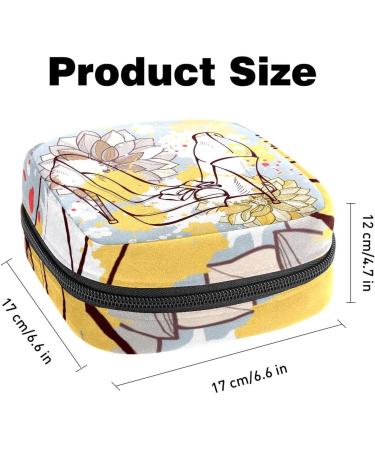 Women's Floral Binding-Up Bags | Stylish Tampon Storage with Zipper Pockets - Multi03 - Buy Online on GoSupps.com