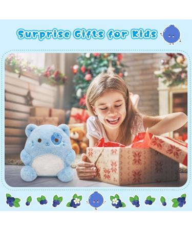 Yamepuia Blueberry Cat Stuffed Animal - Cute Plush Toy Doll for Kids and Adults - Buy Online on GoSupps.com