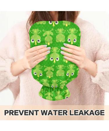 Hot Water Bottles with Frog Cover - 2L Pain Relief & Warmth for Cramps & Cold Feet - Buy Online on GoSupps.com