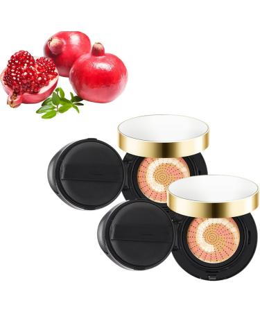 Triple Color Cushion Foundation, Flawless Waterproof Air Cushion Foundation, Deep Moisturizing Concealer Foundation, Lasting Nude Makeup, Lightening Oil Control