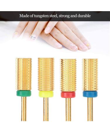 Portable Electric Nail Drill - Professional 4pcs Manicure Grinder Tool for Nail Art - XF/F/M/C Heads Included - Buy Online on GoSupps.com