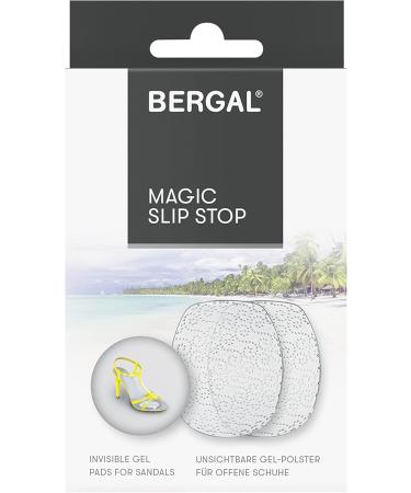 Bergal Magic Slip Stop Gel Pads - Transparent Self-Adhesive Forefoot Cushions for Women's High Shoes - One Size Comfort & Slip Prevention - Buy Online on GoSupps.com