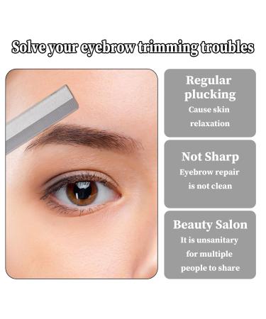 50 Pcs Stainless Steel Straight Razor Blades - Single Edge Safety Razor Blades for Men & Women Facial Hair Removal & Eyebrow Trimming Tools - Buy Online on GoSupps.com