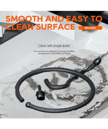 Shower Enema Douche Nozzles - Reusable Silicone Colon Cleansing Tips for Men & Women | International Shipping Available - Buy Online on GoSupps.com