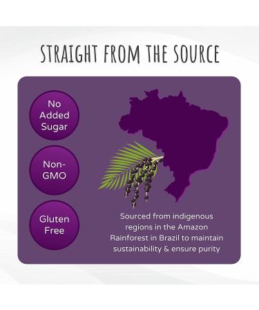 FeelGood Organic Superfoods Acai Powder - Vegan, Non-GMO, Gluten Free Antioxidant for Acai Berry Tea, Bowls & Smoothies 4 oz - Buy Online on GoSupps.com