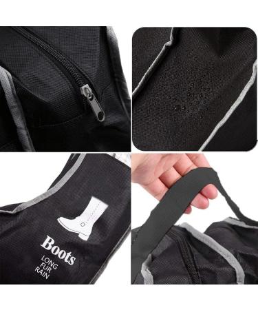 Portable Boot Storage Bag - 2Pcs Travel Organizer for Women's Snowboard & Western Boots - Buy Online on GoSupps.com