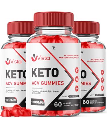 Fyvus Vista Keto ACV Gummies 2 Pack | Advanced Weight Loss Supplement with Apple Cider Vinegar | Keto-Friendly (120 Gummies - Buy Online on GoSupps.com