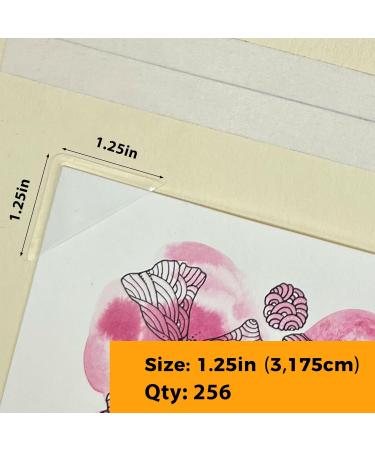 Lineco Acid-Free Archival Mounting Corners | Self-Adhesive Photo Corners | 1.25 Polypropylene | 256 Corners | Pack of 2 - Buy Online on GoSupps.com