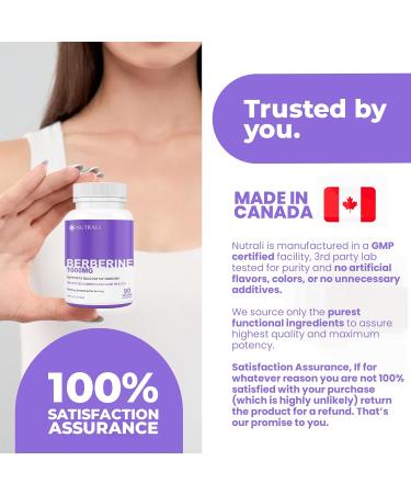 New Berberine MAXIMUM POTENCY 1000mg per Serving (2 capsules 500mg each) Supports Blood Sugar Levels Healthy Lipid (Fat) and Glucose Metabolism. Non-GMO Vegan Gluten Free. 90 Easy to Swallow Capsules. 90 count (Pack of 1) - Buy Online on GoSupps.com