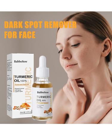 Turmeric Facial Essence Dark Spot Removal Brightening Oil Serums Natural Moisturizer Power Repairing Conditioner 101 Fl Oz Facial Moisturizing Essence for Dry Qihuyi - Buy Online on GoSupps.com