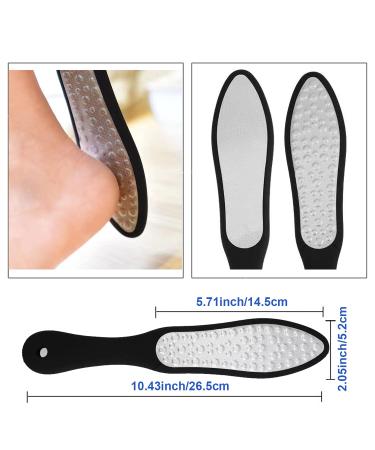 Professional Foot Rasp Callus Remover - Double-Sided Stainless Steel File for Pedicure and Hard Skin Removal - Buy Online on GoSupps.com
