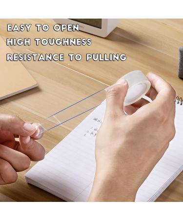 Cayxenful 12 Rolls Transparent Tape Refills  3/4-Inch x 1000 inch Clear Tape  1 inch Core  Clear Tape Refill Rolls for Gift Wrapping  Home  School Office Supplies - Buy Online on GoSupps.com