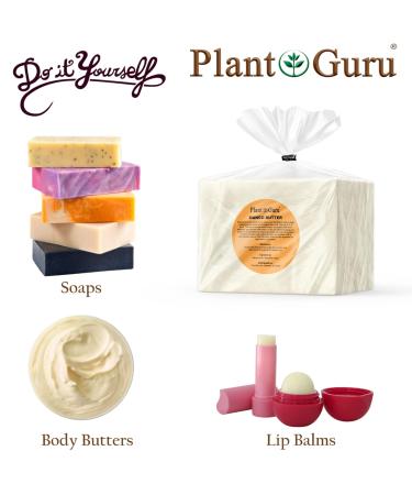 Raw Mango Butter 16 oz - 100% Pure Natural Unrefined for Skin & Hair | DIY Soap Making & Body Care - Buy Online on GoSupps.com