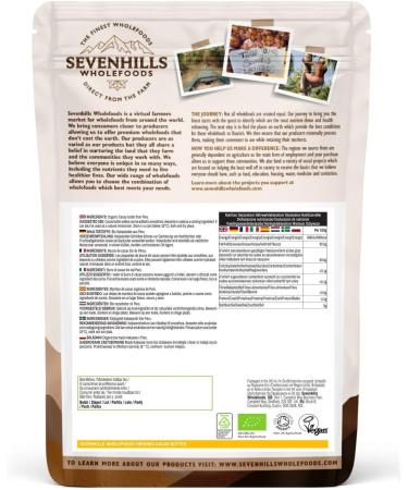 Sevenhills Wholefoods Organic Cacao Butter Rounds 2kg - Premium Quality Vegan Superfood - Buy Online on GoSupps.com