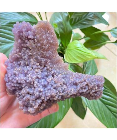 Natural Crystal Rough Natural Crystal Rough Rare! Top Natural Grape Agate Crystal Quartz Specimen ReikiAntiques Exorcise Evil Spirits Money Drawing Semi-Precious Stone Jade Jaspery Natural (Size : 50 500-550g - Buy Online on GoSupps.com