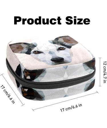 Premium Storage Bags for Women's Bandages & Menstrual Products - Zippered Pocket for Cups Liners & Tampons | Multi-Colored Options - Buy Online on GoSupps.com