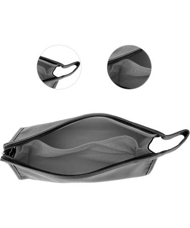 Hair Dryer Travel Case Hair Dryer Carrying Bag PU Leather Water Resistant for Business Trip for Home Use for Gym(black) - Buy Online on GoSupps.com