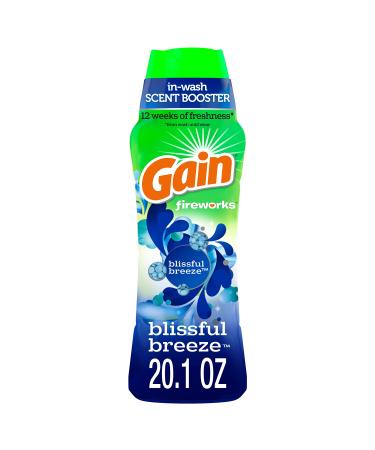 GAIN Gain Fireworks in-Wash Scent Booster Beads, Blissful Breeze, 20.1 Ounce