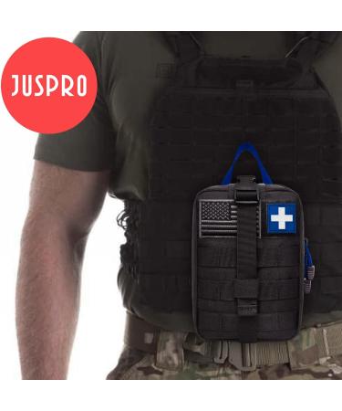 Buy Medical Tactical Bags | EMT First Aid IFAK Rip-Away Utility Pouch Red & Brown for Camping Hunting Hiking Home & Car Adventures - Buy Online on GoSupps.com