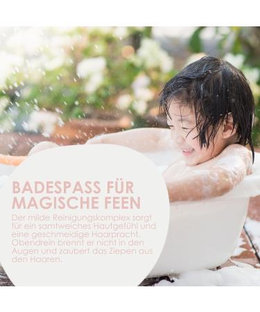 Jean et Len 3 in 1 Shower Gel/Shampoo/Conditioner For Kids/Fairies For Velvety Skin and Soft Hair Without Tangles Does Not Sting the Eyes Mild Fragrance Vegan 200 ml - Buy Online on GoSupps.com