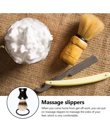Beaupretty 2-St Soap Shell Holder for Razor & Brush - Men's Manual Shaving Stand - Perfect Bathroom Storage & Gift - Buy Online on GoSupps.com