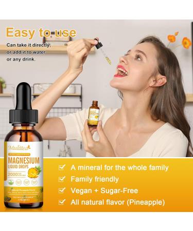 Magnesium Glycinate Liquid Complex - Buy Online on GoSupps.com