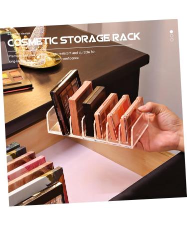 Beavorty Makeup Pallete 4 Pcs Partition Storage Display Rack Eyeshadow Organizer Plastic Purse Organizer Face Powder Acrylic Makeup Organizer 17X7X4CMx2pcs Transparentx2pcs - Buy Online on GoSupps.com